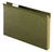 PFX04153x1 Pendaflex® Extra Capacity Reinforced Hanging Folders, 1", Legal Size, Standard green, 1/5 Cut, 25/BX