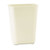 Fiberglass Wastebasket, 10 Gal, Fiberglass, Beige