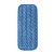 Microfiber Wall/stair Wet Mopping Pad, 13.75 X 5.5 X 0.5, Blue