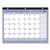 Academic 13-month Desk Pad Calendar, 11 X 8.5, Black Binding, 13-month (july To July): 2023 To 2024