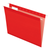 PFX0415215RED Pendaflex® Reinforced Hanging Folders, Letter Size, Red, 1/5 Cut, 25/BX