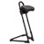Alera Ss Series Sit/stand Adjustable Stool, Supports Up To 300 Lb, Black