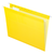 PFX0415215YEL Pendaflex® Reinforced Hanging Folders, Letter Size, Yellow, 1/5 Cut, 25/BX