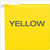 PFX0415215YEL Pendaflex?? Reinforced Hanging Folders, Letter Size, Yellow, 1/5 Cut, 25/BX