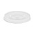 Plastic Portion Cup Lid, Fits 0.5 Oz To 1 Oz Cups, Clear, 100/sleeve, 25 Sleeves/carton