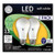 75w Led Bulbs, A19, 12 W, Soft White, 2/pack