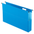 PFX59302EE Pendaflex® SureHook® Reinforced Hanging Box File, 2", Legal, Blue, 1/5 Cut, 25/BX