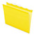 PFX42624 Pendaflex® Ready-Tab™ Reinforced Hanging Folders, Letter Size, Yellow, 5 Tab, 25/BX