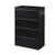 Lateral File Cabinet, 4 Letter/legal/a4-size File Drawers, Black, 36 X 18.62 X 52.5
