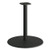 Between Round Disc Base For 30" Table Tops, 29" High, Black Mica