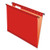 PFX615215RED Pendaflex® SureHook® Reinforced Hanging Folders, Letter Size, Red, 1/5 Cut, 20/BX