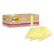 100% Recycled Paper Super Sticky Notes, 3" X 3", Canary Yelow, 70 Sheets/pad, 12 Pads/pack