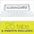 Colored Hanging Folders, Letter Size, 1/5-cut Tabs, Blue, 25/box