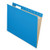 PFX81603 Pendaflex® Recycled Hanging Folders, Letter Size, Blue, 1/5 Cut, 25/BX
