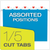 Colored Hanging Folders, Letter Size, 1/5-cut Tabs, Blue, 25/box