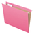 PFX81609EE Pendaflex® Recycled Hanging Folders, Letter Size, Pink, 1/5 Cut, 25/BX