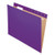 PFX81611 Pendaflex® Recycled Hanging Folders, Letter Size, Violet, 1/5 Cut, 25/BX