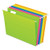 PFX81672 Pendaflex® Glow Hanging Folders, Letter Size, Assorted Neon Colors, 1/5 Cut, 25/BX