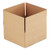 Fixed-depth Corrugated Shipping Boxes, Regular Slotted Container (rsc), 12" X 12" X 6", Brown Kraft, 25/bundle