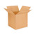 Cubed Fixed-depth Brown Corrugated Shipping Boxes, Regular Slotted Container, Large, 11" X 15" X 6", Brown Kraft, 25/bundle