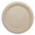 Fiber Plates, Plate, 9.1" Diameter, Natural, 1,000/carton