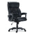 Alera Egino Big And Tall Chair, Supports Up To 400 Lb, Black Seat/back, Black Base