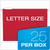 Colored Hanging Folders, Letter Size, 1/5-cut Tabs, Five-color Assortment, 25/box