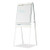 Polarity Height Adjustable Dry Erase Flipchart Easel, 30 X 20-31 X 50-74 Easel, 30 X 38 Board, White Surface, Silver Frame