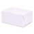 Bakery Boxes, Standard, 6 X 4.45 X 2.75, White, Paper, 250/carton