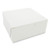 Bakery Boxes, Standard, 7 X 7 X 3, White, Paper, 250/carton