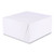 White One-piece Non-window Bakery Boxes, Standard, 10 X 10 X 5, White/kraft, Paper, 100/bundle