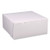 Bakery Boxes, Standard, 12 X 12 X 5, White, Paper, 100/carton