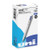 Unione Gel Pen, Retractable, Medium 0.7 Mm, Blue Ink, White/blue Barrel, Dozen