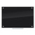 Black Glass Dry Erase Board, 35 X 23, Black Surface