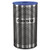 Stainless Steel Recycle Receptacle, 33 Gal, Stainless Steel