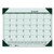 Ecotones Recycled Monthly Desk Pad Calendar, 22 X 17, Green-tint/woodland Green Sheets/corners, 12-month (jan To Dec): 2025