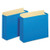 PFXFC1524PBLU Pendaflex® Pockets, File Cabinet, 3.5" Exp., Blue, Letter, 10/BX, 5 BX/CT