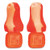 Trustfit Plus Reusable Bell Shaped Uncorded Foam Earplugs, Uncorded, One Size Fits Most, 31 Db Nrr, Orange, 1,000/carton