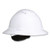 Securefit H-series Hard Hats, H-800 Vented Hat With Uv Indicator, 4-point Pressure Diffusion Ratchet Suspension, White