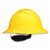 Securefit H-series Hard Hats, H-800 Vented Hat With Uv Indicator, 4-point Pressure Diffusion Ratchet Suspension, Yellow