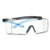 Securefit Protective Eyewear, 3700 Otg Series, Blue Plastic Frame, Clean Polycarbonate Lens