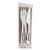 Tpla Compostable Cutlery, Fork/knife/napkin/spoon, Plastic, White, 250/carton