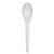 Plantware Compostable Cutlery, Spoon, 6", White, 1,000/carton