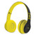 Boost Active Wireless Headphones, Black/yellow