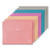 U-eco Document Holder, 0.59" Expansion, 1 Section, Snap Button Closure, Letter Size, Assorted Colors, 10/pack
