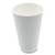 Paper Hot Cups, Double-walled, 16 Oz, White, 500/carton