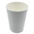 Paper Hot Cups, Double-walled, 12 Oz, White, 25/pack