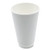 Paper Hot Cups, Double-walled, 16 Oz, White, 25/pack