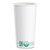 Compostable Paper Hot Cups, Proplanet Seal, 20 Oz, White/green, 600/carton