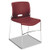 Olson Stacker High Density Chair, Supports 300 Lb, 17.75" Seat Height, Mulberry Seat, Mulberry Back, Chrome Base, 4/carton